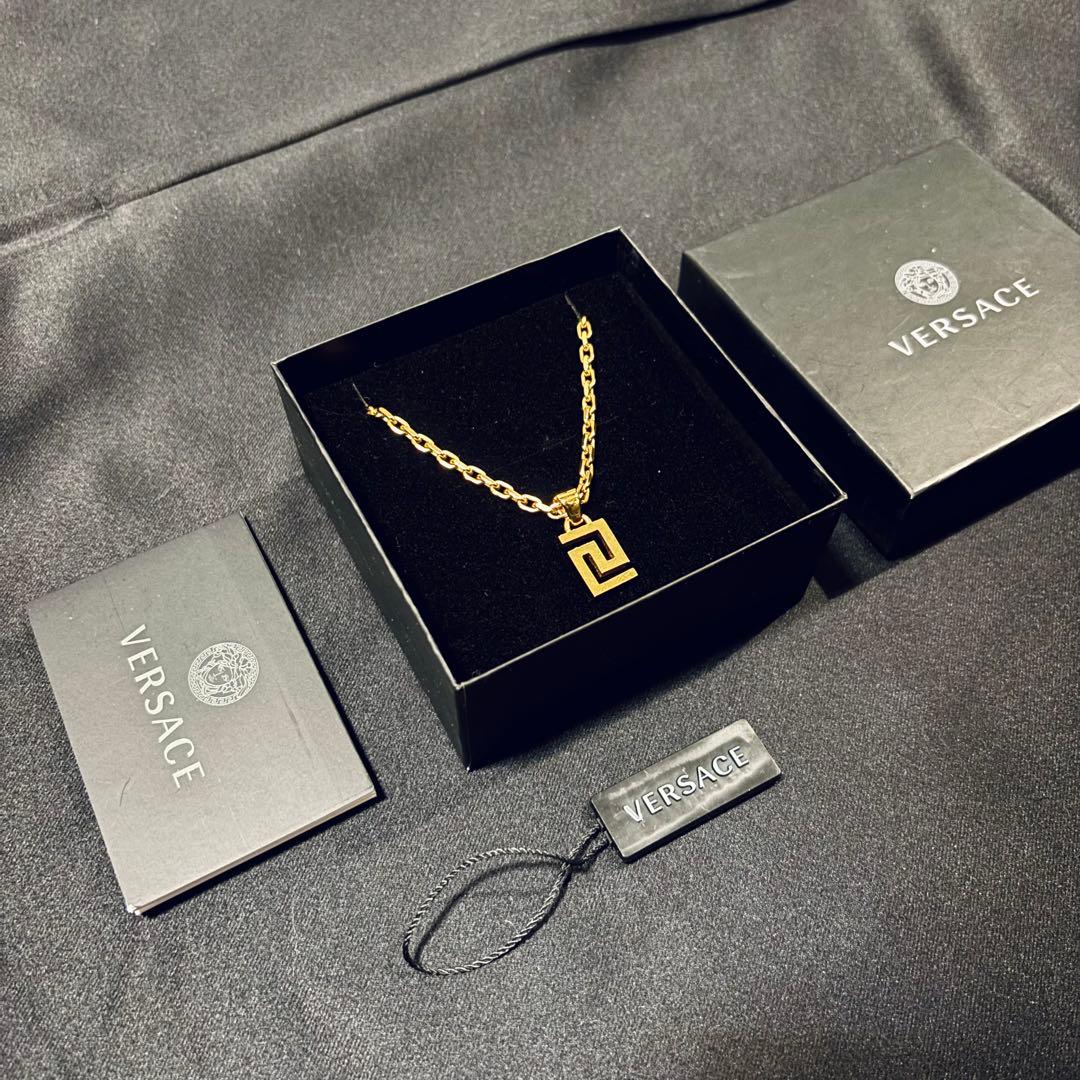 VERSACE ヴェルサーチェ グレカ グリークネックレス