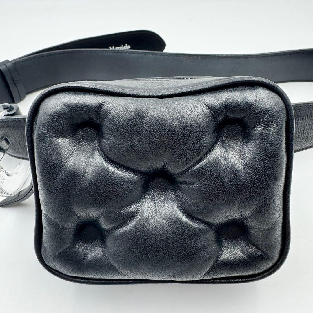 美品✨ Maison Margiela グランスラム　ミニ　ブラック　レザー