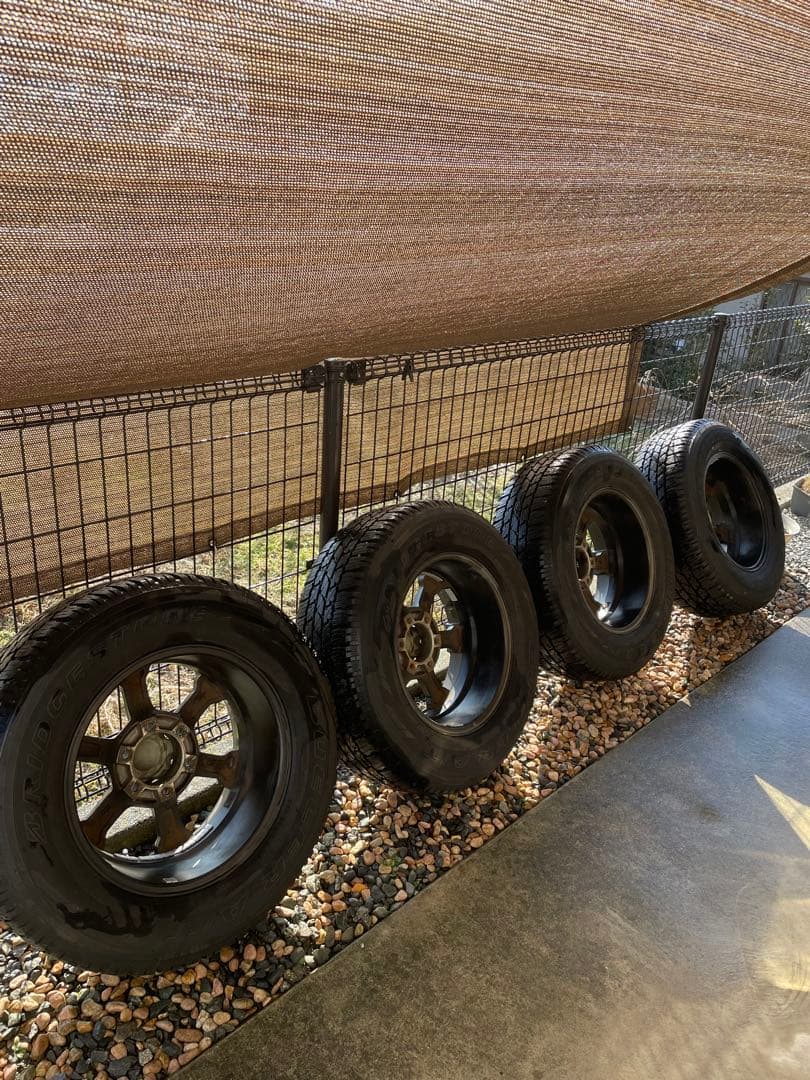 引き取り限定　MK-36 ブリヂストン デューラー　AT 265/65R17