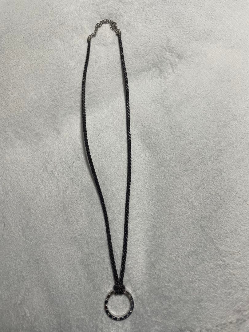 BVLGARI ロゴ入りシルバーリング925