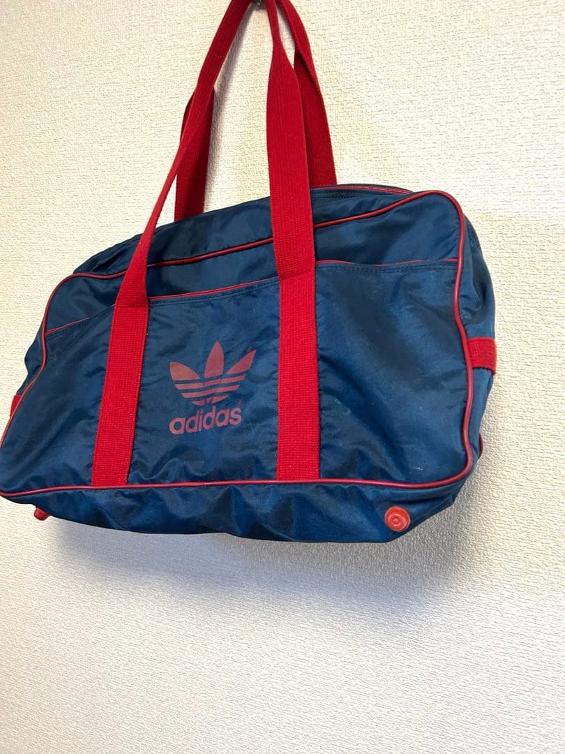 adidas ヴィンテージボストンバッグ　スクールバッグ兼松 80s