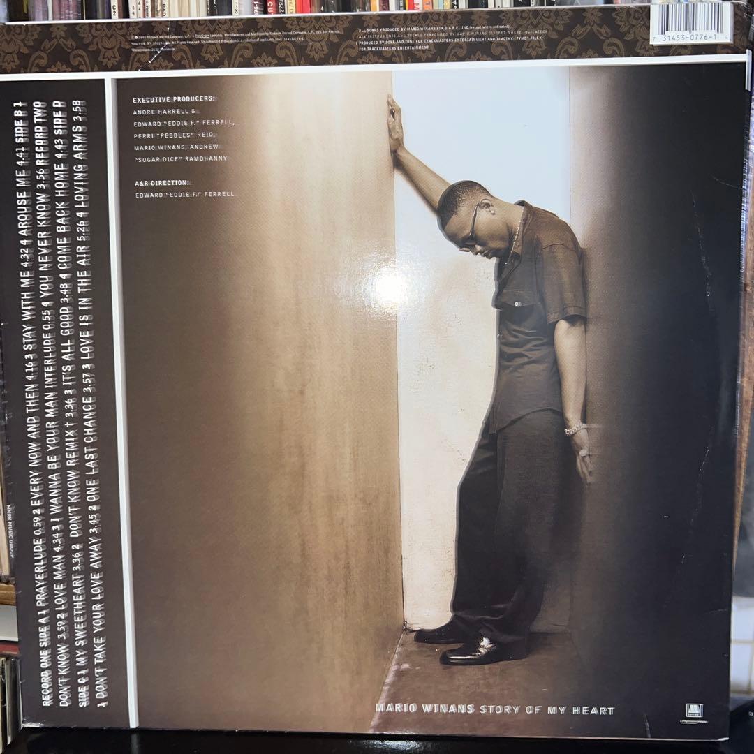 洋楽 Mario Winans Story of My Heart 2LP