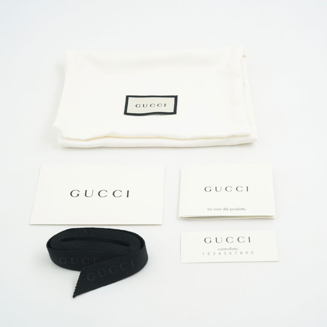 ✨未使用展示品・箱付き✨　GUCCI ミニ財布　マーモント　L字ファスナー 黒色