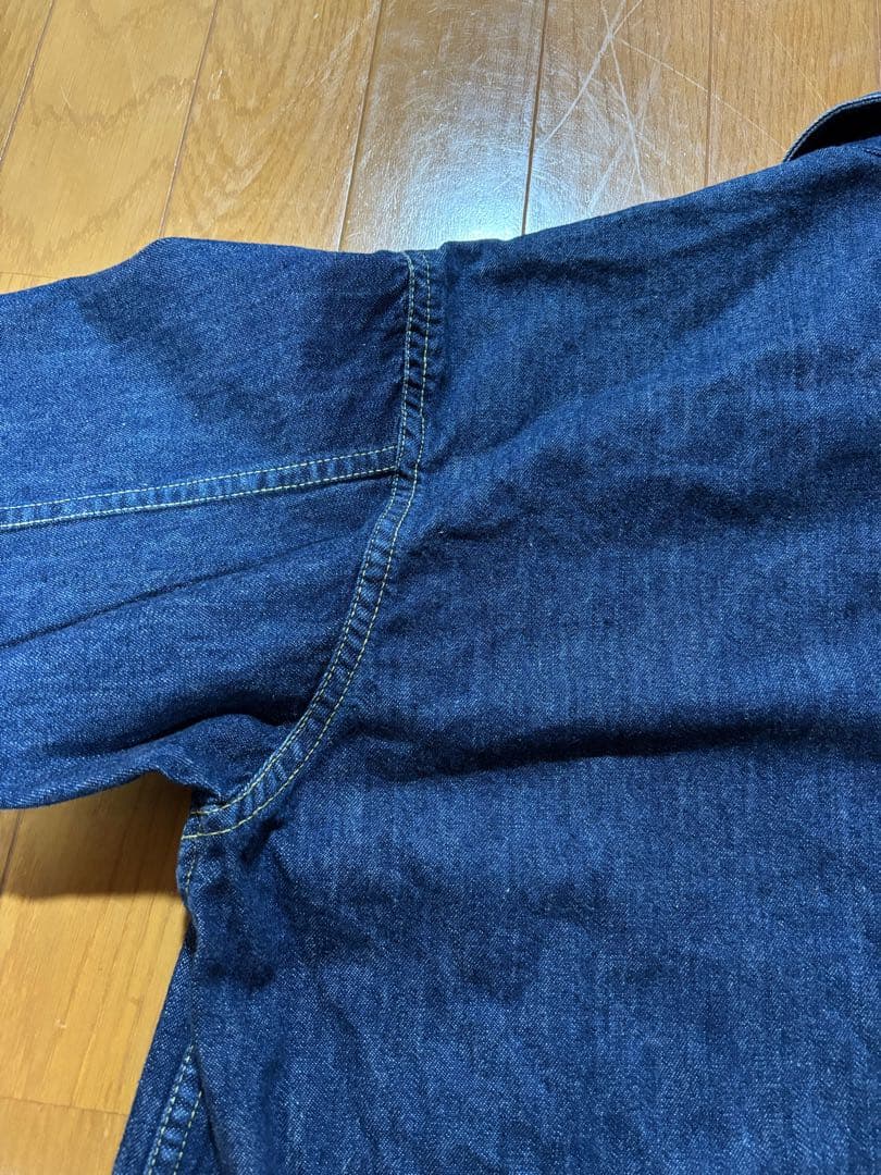 hoggs デニム カバーオール　プルオーバー　m-35 us army