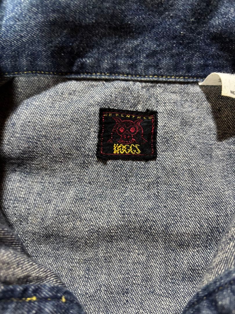 hoggs デニム カバーオール　プルオーバー　m-35 us army
