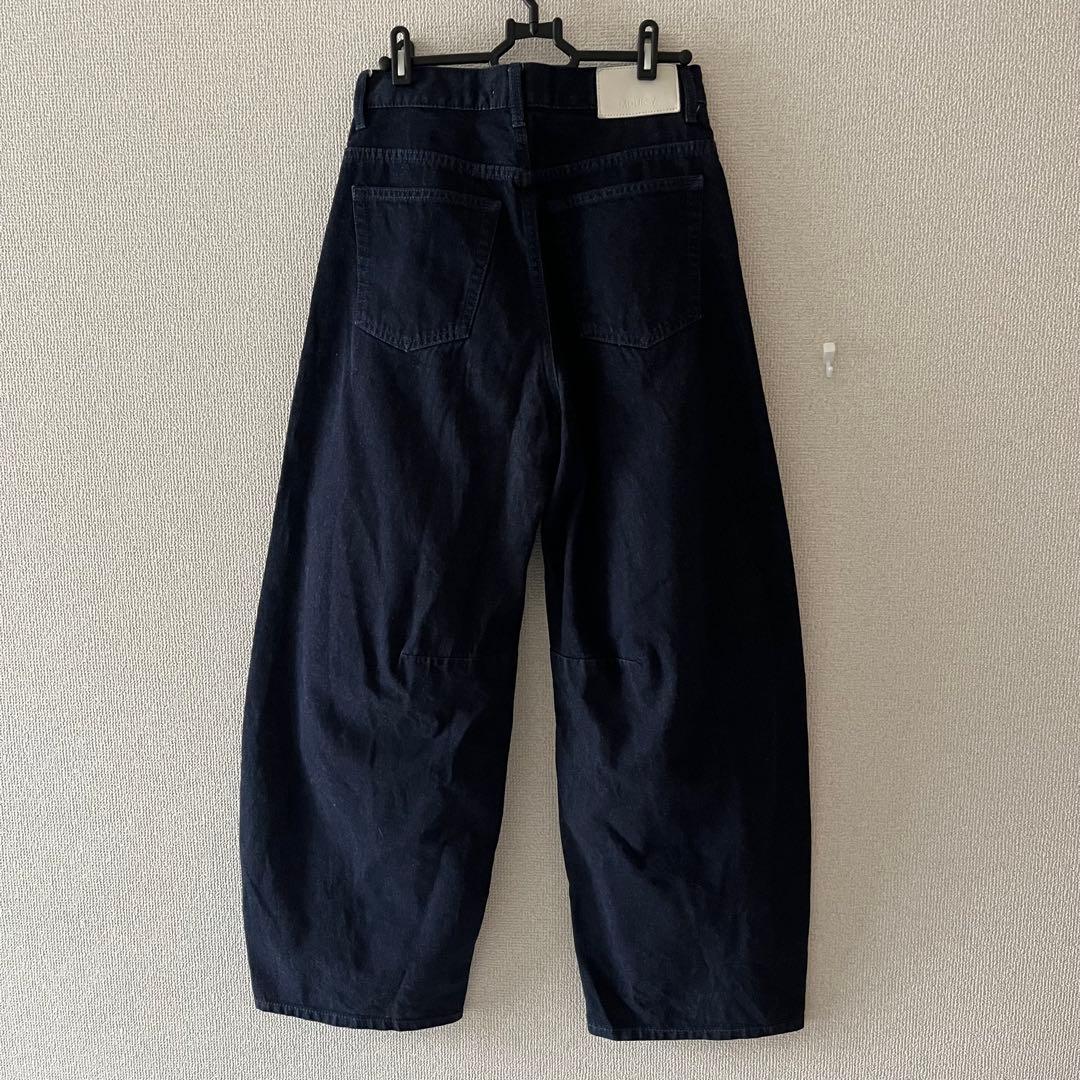 moussy デニムワンウォッシュHORSESHOE バギー 2 2025AW
