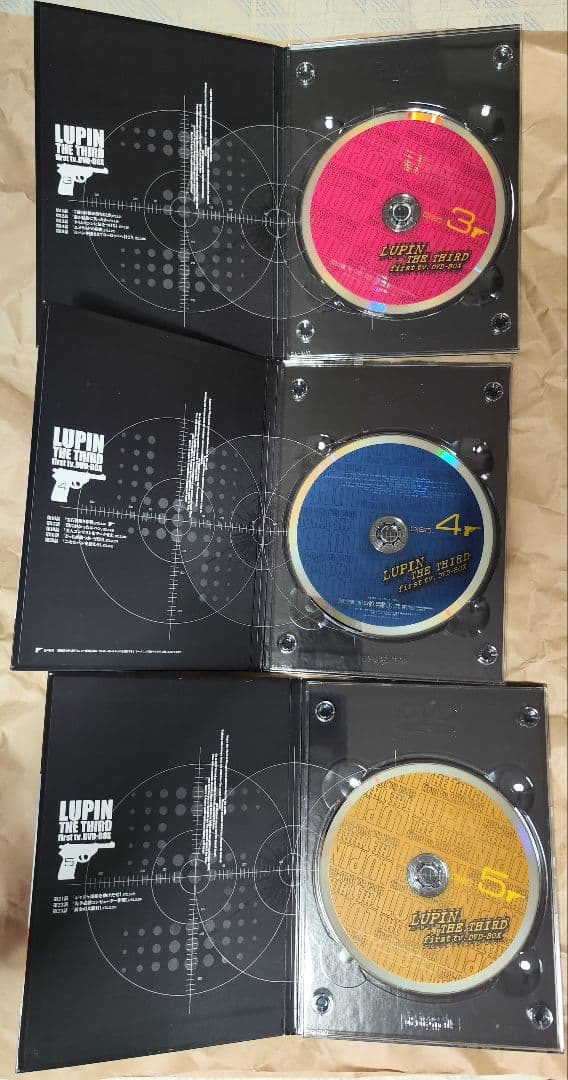 中古LUPIN THETHIRD first tv.DVD-BOX　視聴確認済み