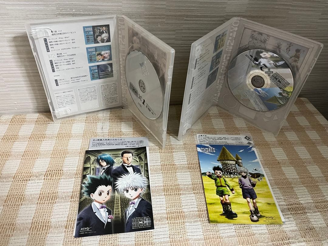 ハンターハンター GREED  全4巻セット　DVD セル版