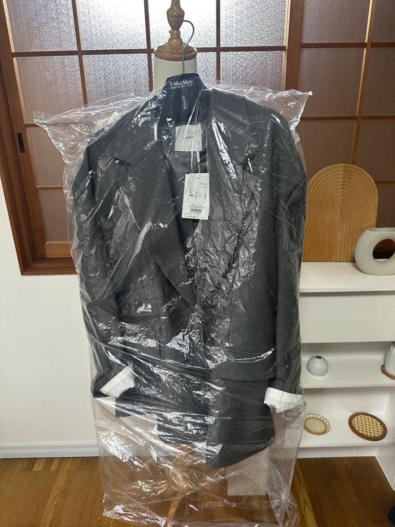試着のみ　CLANE 2WAY TAILORED OVER JACKET
