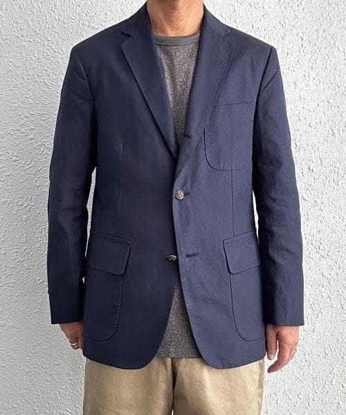 お*ず様 【極美品】AUBERGE KENNEDY size38 海島綿ブレザー