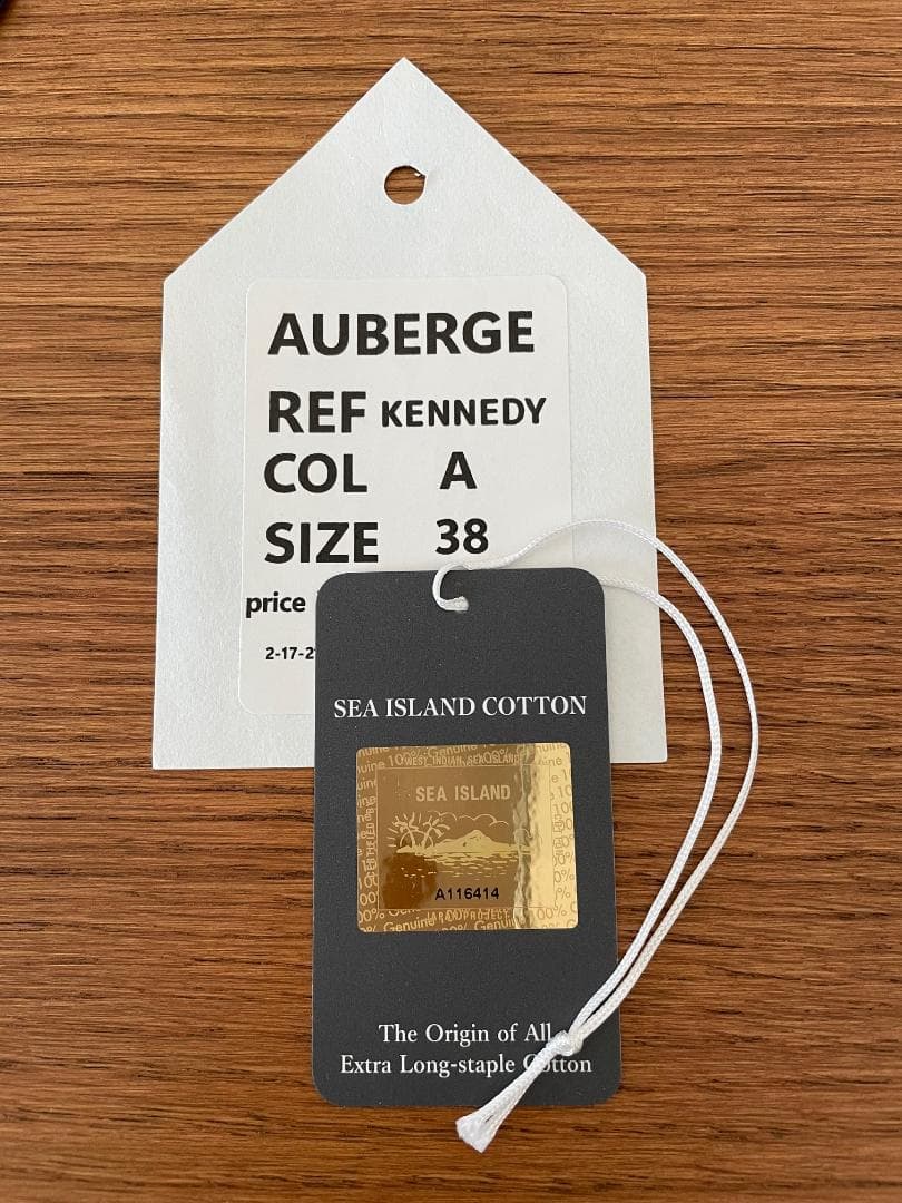 お*ず様 【極美品】AUBERGE KENNEDY size38 海島綿ブレザー