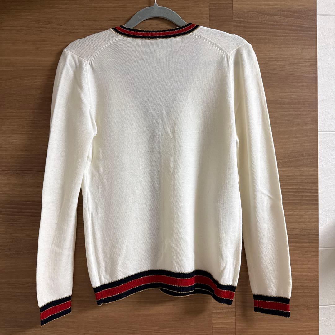 グッチ GUCCI カーディガン シェリーライン　XS