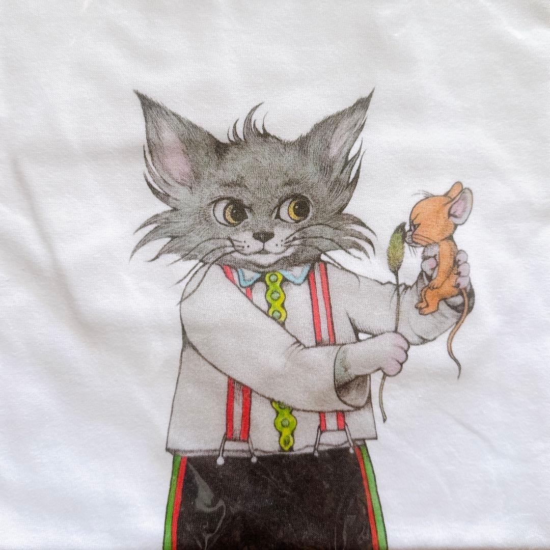 ヒグチユウコ Tシャツ トムとジェリー Sサイズ ボリス雑貨店 ギュスターヴ