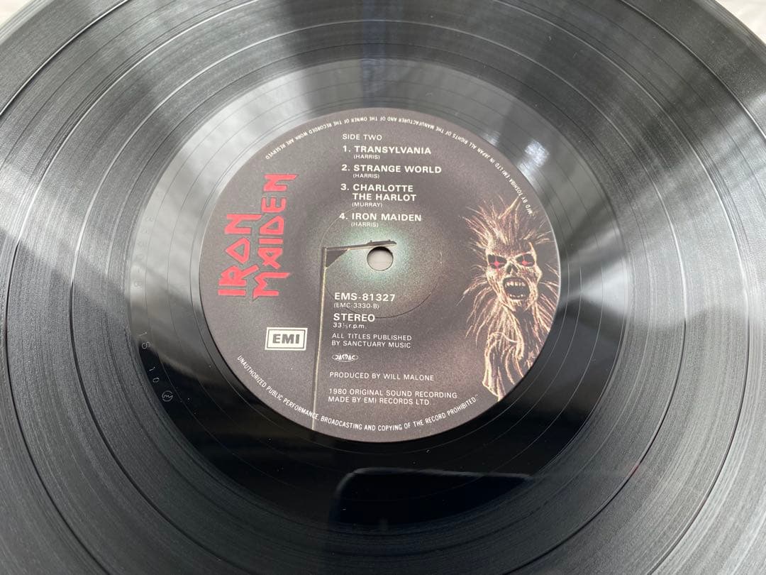 【美品】IRON MAIDEN / アイアン・メイデン 鋼鉄の処女