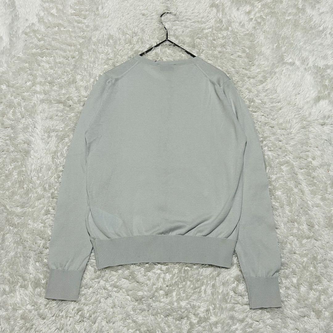 タグ付 未使用級 JOHN SMEDLEY 長袖 カーディガン XS