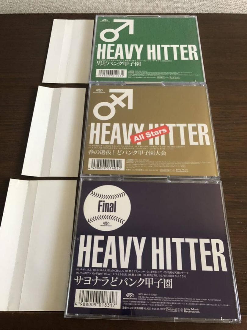 HEAVY HITTER 3タイトルセット 帯付属