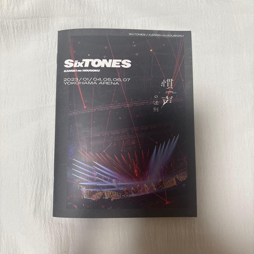 SixTONES/慣声の法則 in DOME〈初回盤・2枚組〉