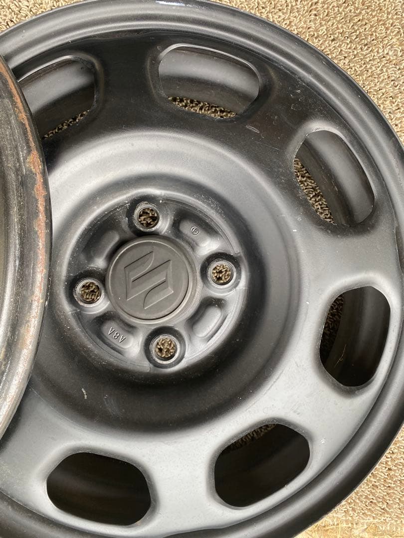 スズキ ハスラー純正のスチールホイール 4本セット