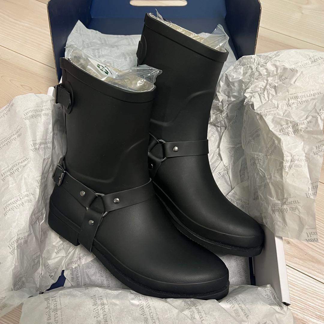 Rockfish Weatherwear ハーネスウェリントンブーツ black