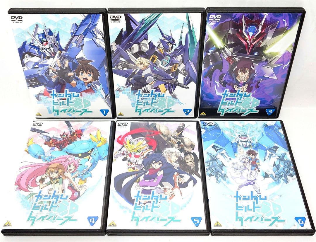 ガンダムビルドファイターズ/トライ/ダイバーズ【1期+2期+3期】DVD全24巻