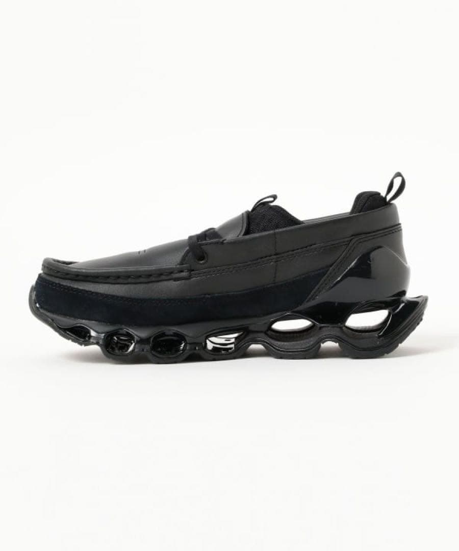 新品 wave prophecy moc MIZUNO スニーカーローファー 黒