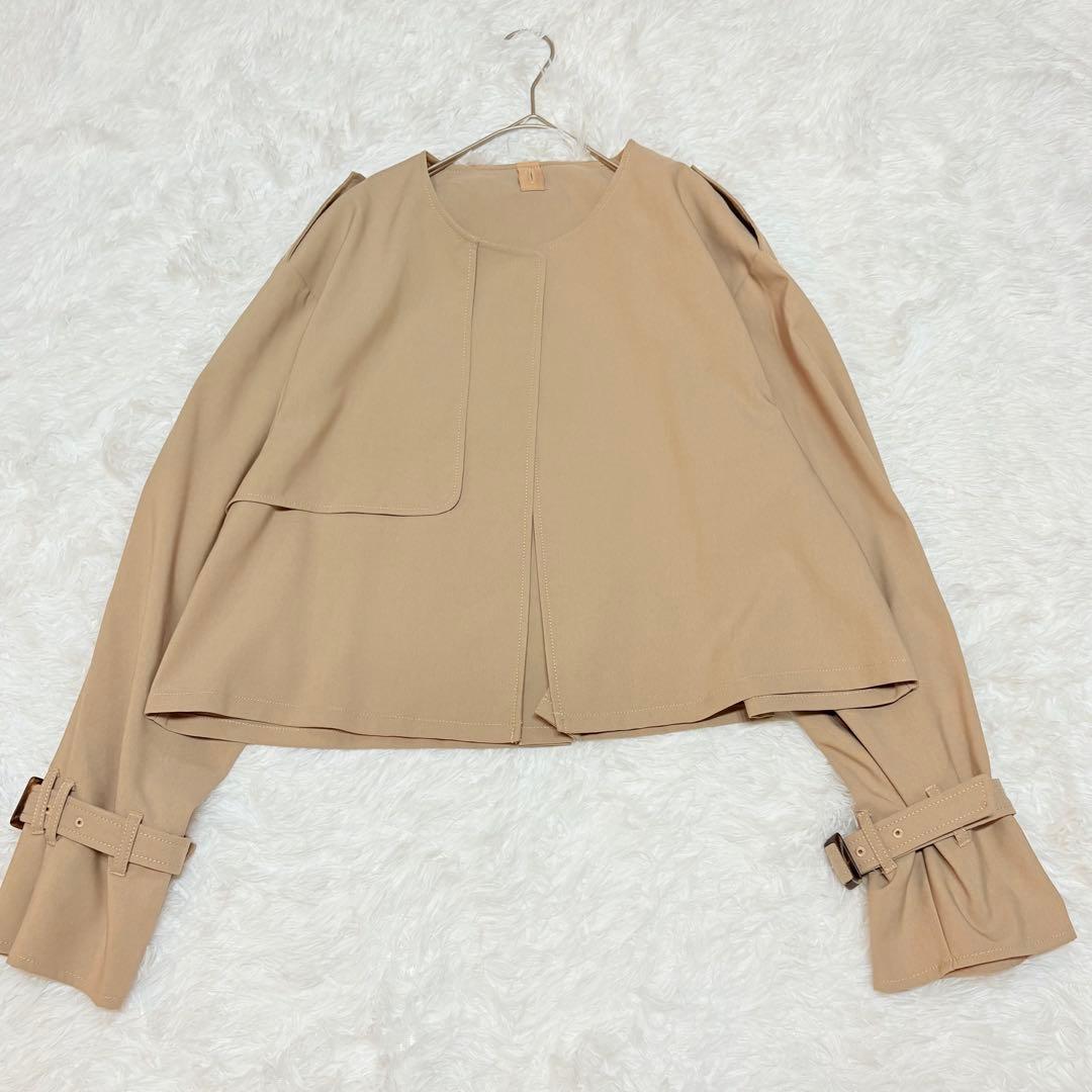 美品✨Stola. 3way トレンチコート　ロングジレ　春アウター　美人百科