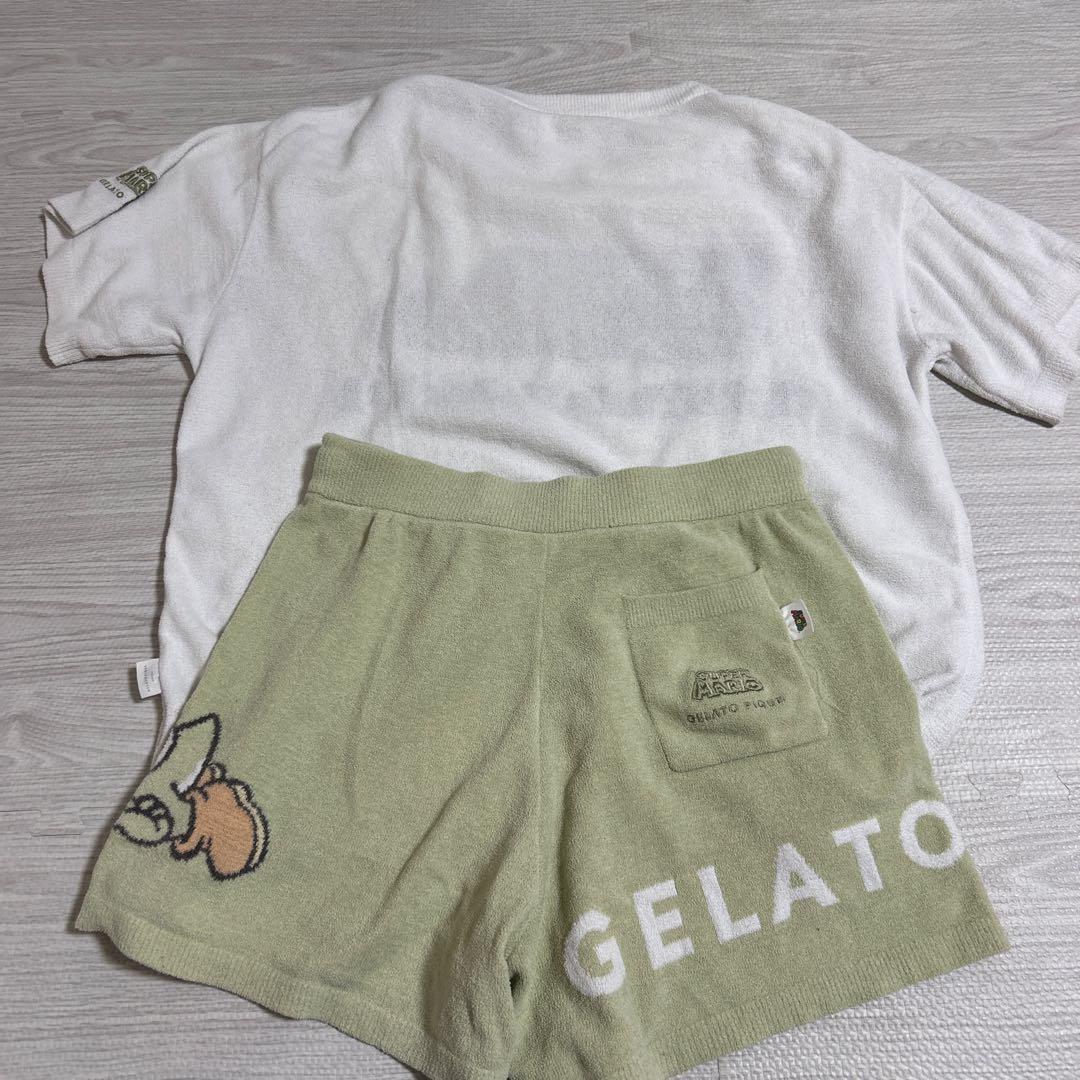 GELATO PIQUE ヨッシー　上下セット ジェラピケ
