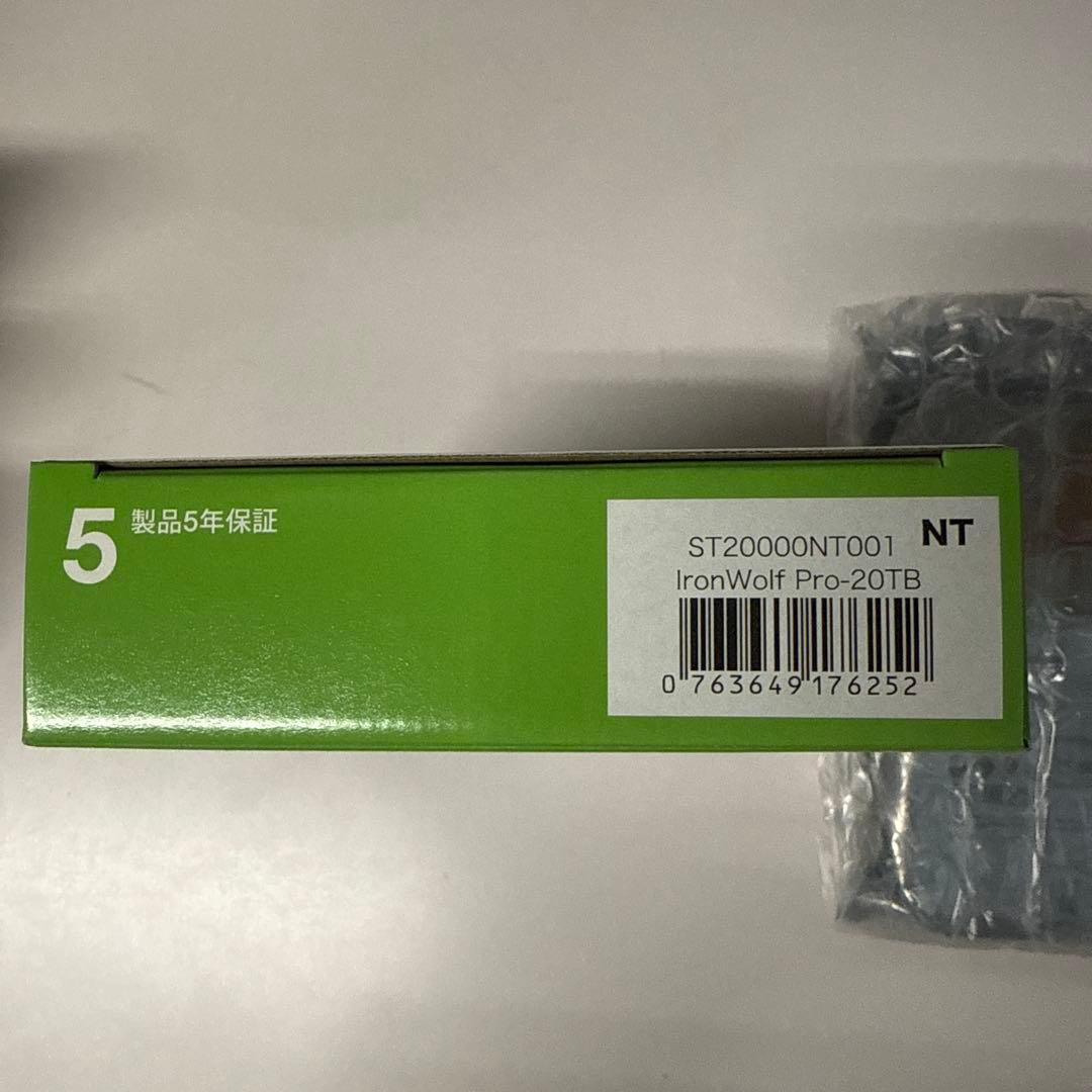 Seagate 内蔵3.5HDD IronWolf Pro 20TB