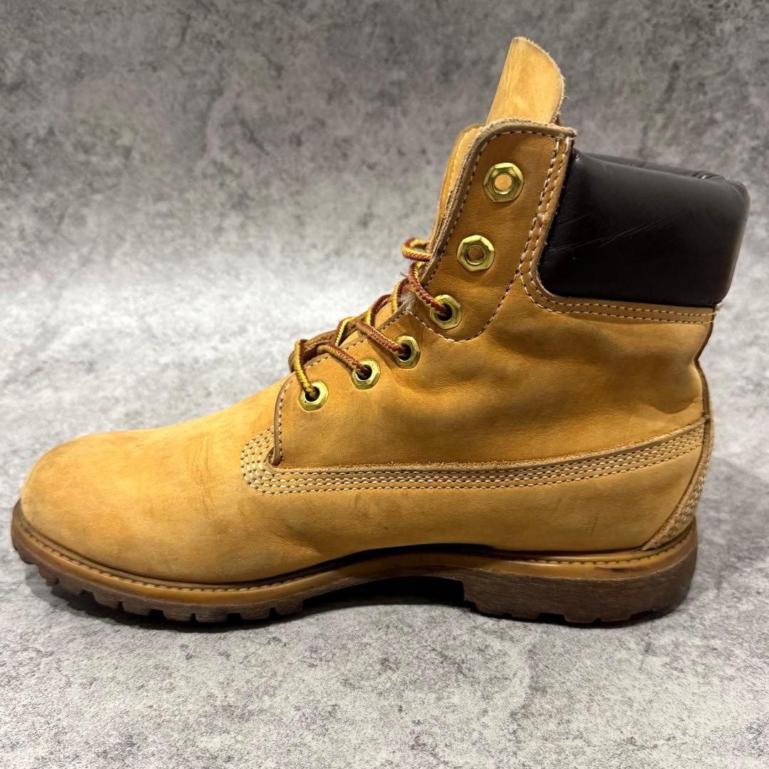 【定番人気】Timberland 25cm 6インチプレミアム　イエローブーツ