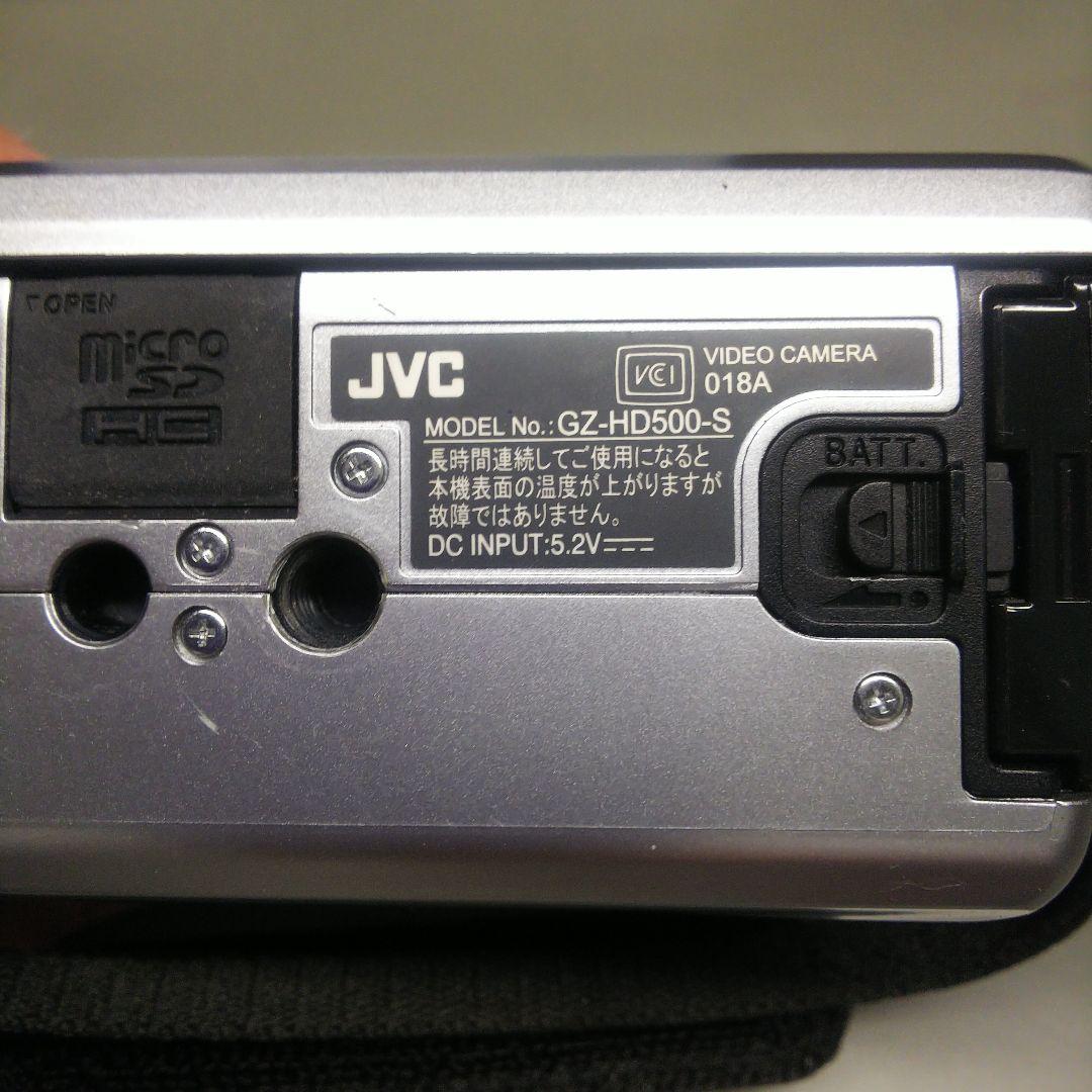ビデオカメラ JVC GZ-HD500-S