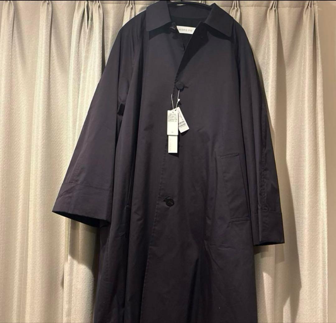 ☆お値下げ中　新品　GALERIE VIE ステンカラーコート ネイビー☆