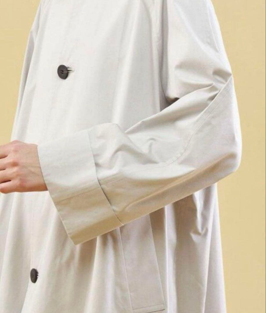 ☆お値下げ中　新品　GALERIE VIE ステンカラーコート ネイビー☆
