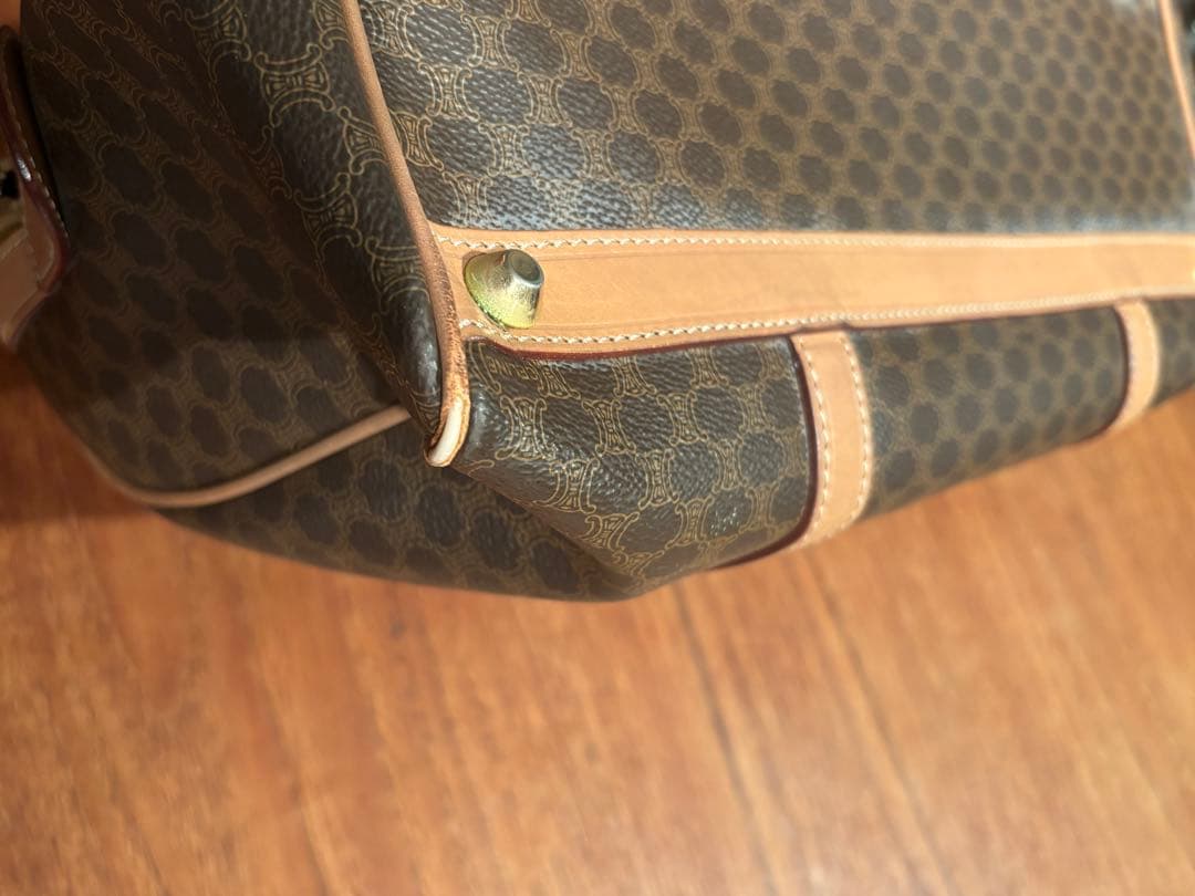 【正規品】【早い者勝ち】 CELINE ボストンバッグ マカダム柄 ヴィンテージ