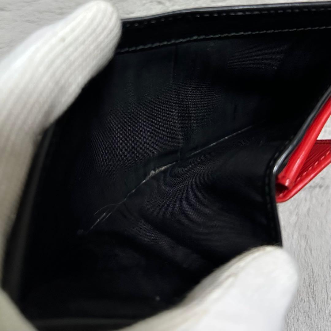PRADA プラダ　折り財布　ゴールドロゴ　マルチカラー　ヴィッテロムーブ