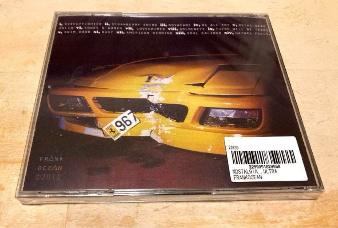 【新品未開封】NOSTALGIA,ULTRA／CDフランク・オーシャン