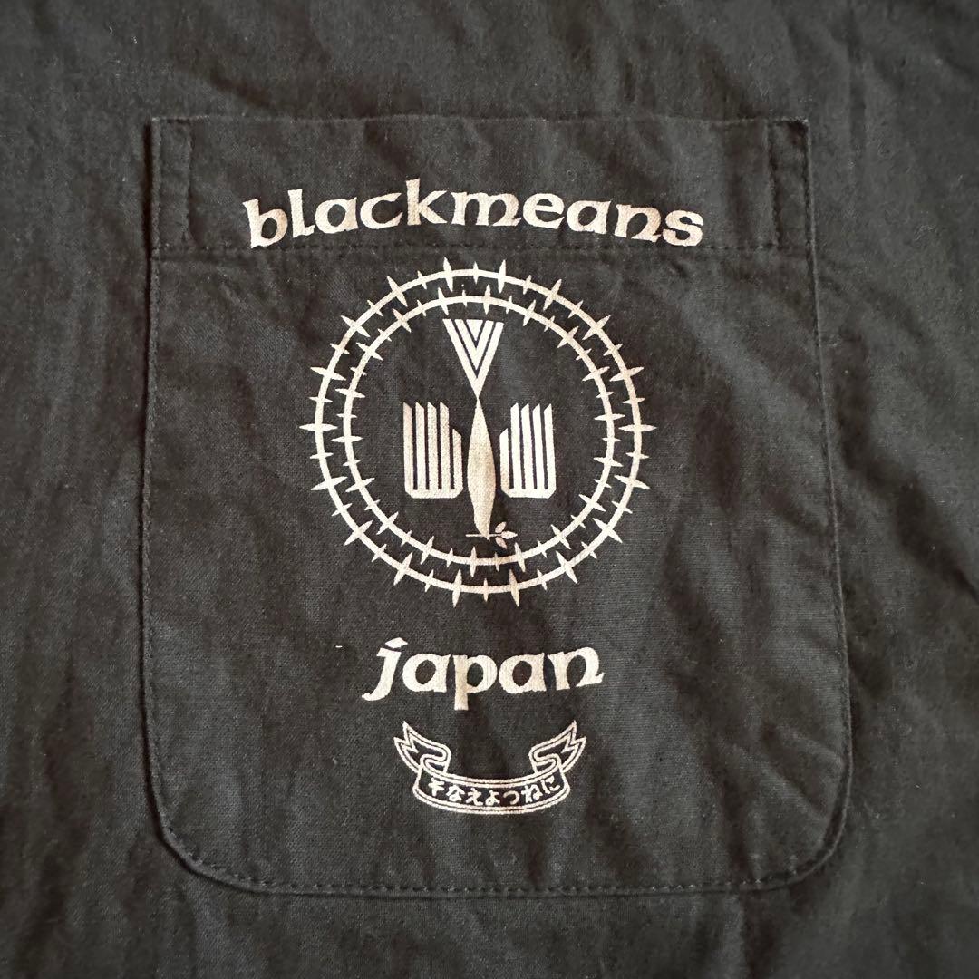 blackmeans 般若心経 鯉口シャツ カスタム