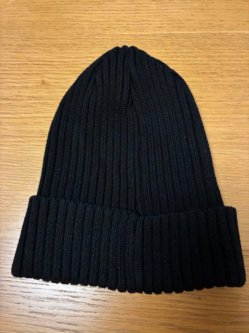 Supreme ニット帽 黒 100%コットン　シュプリーム