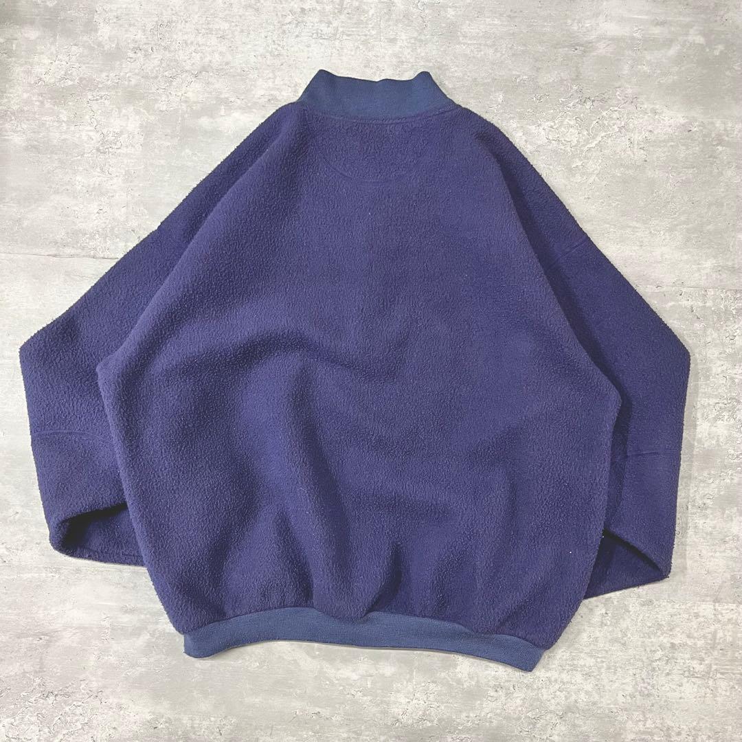 トップス 80s 90s Columbia Henley Neck Fleece
