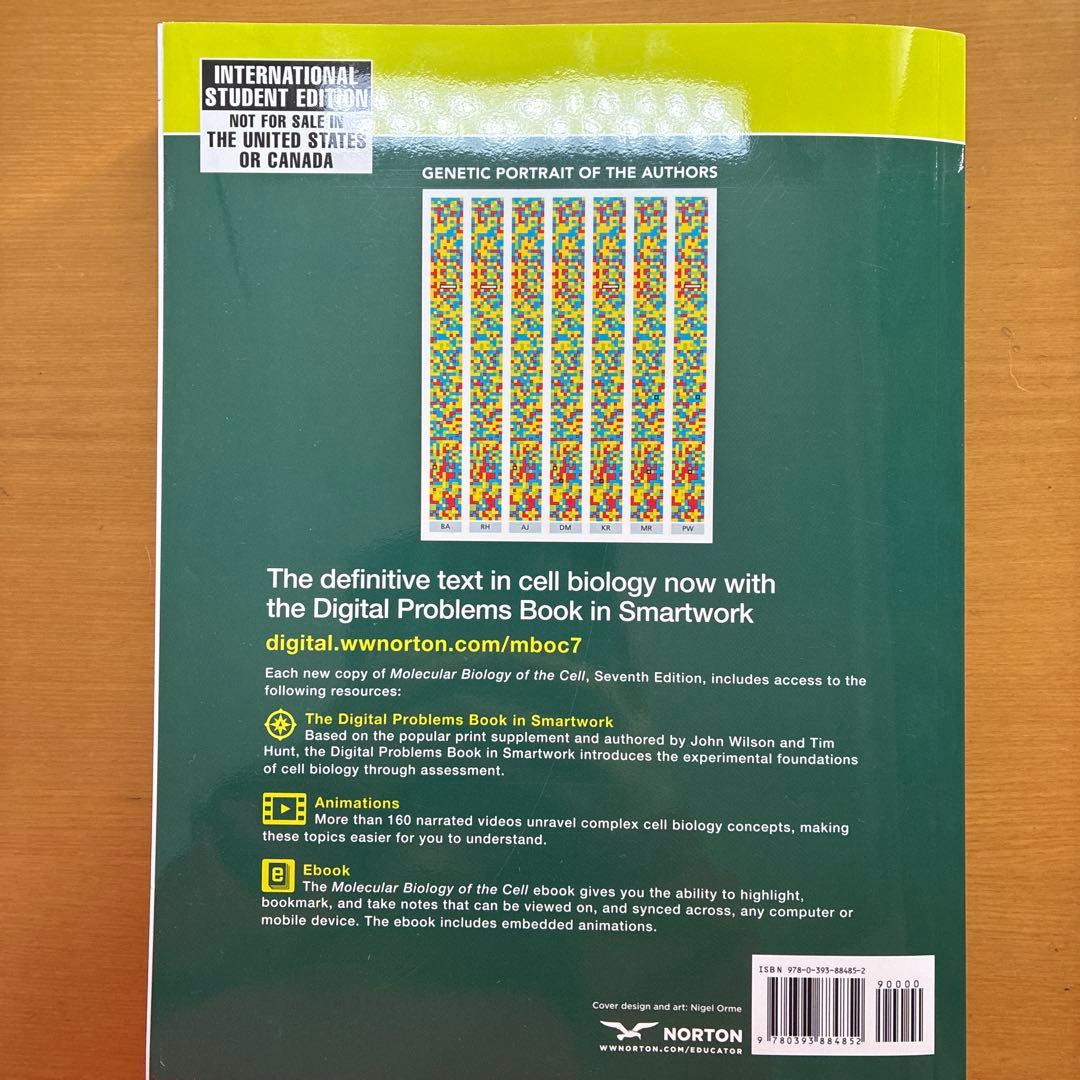 健康・医学 Molecular cell biology of the cell 7th