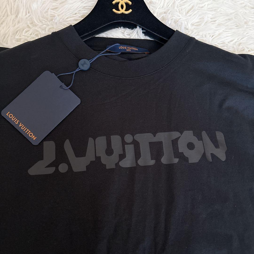 【新品】 LOUIS VUITTON 22SSテルモヒート ロゴ ＴシャツS