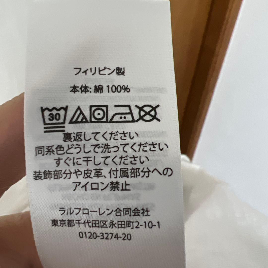 Polo Ralph Lauren RalphロゴTシャツ L ホワイト 美品