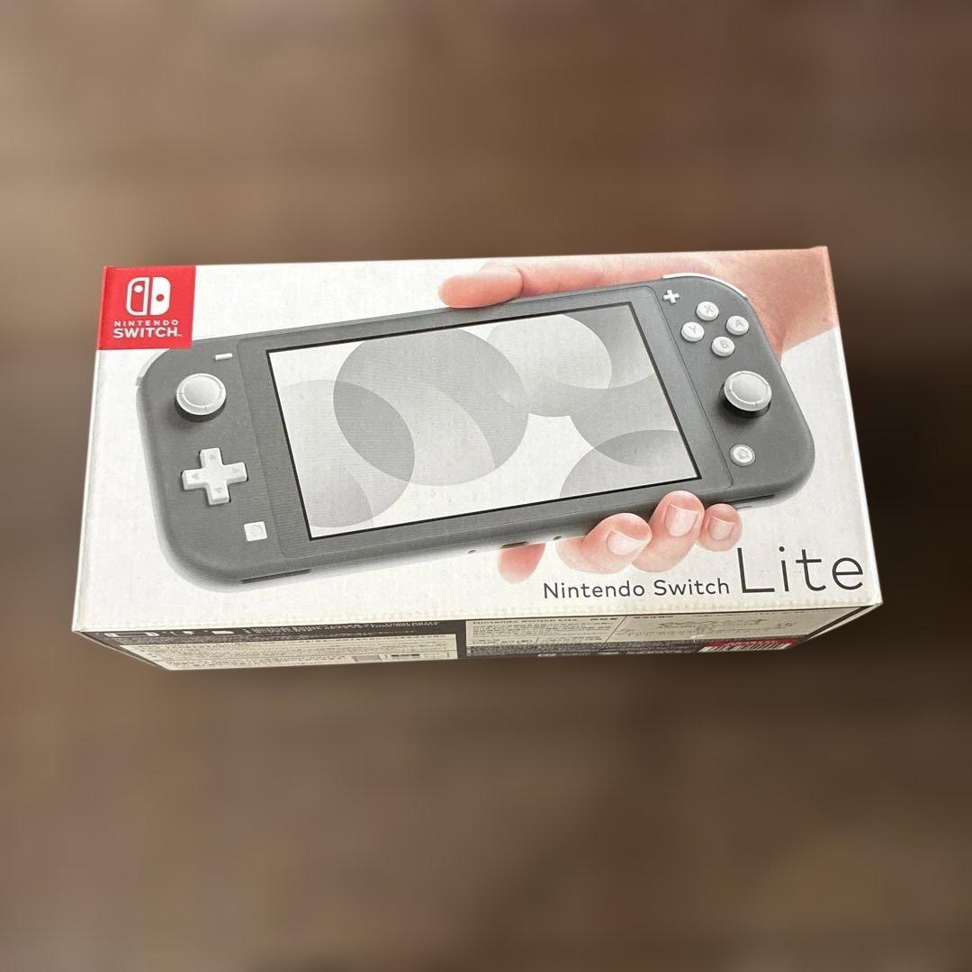 Nintendo Switch Lite グレー 箱あり