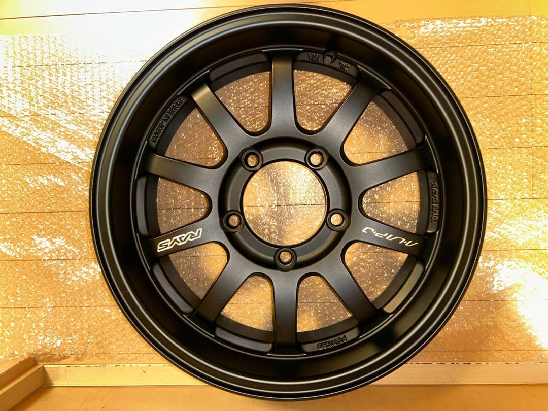 RAYS A LAP-J 16インチ ホイール マットブラック　ジムニーシエラ