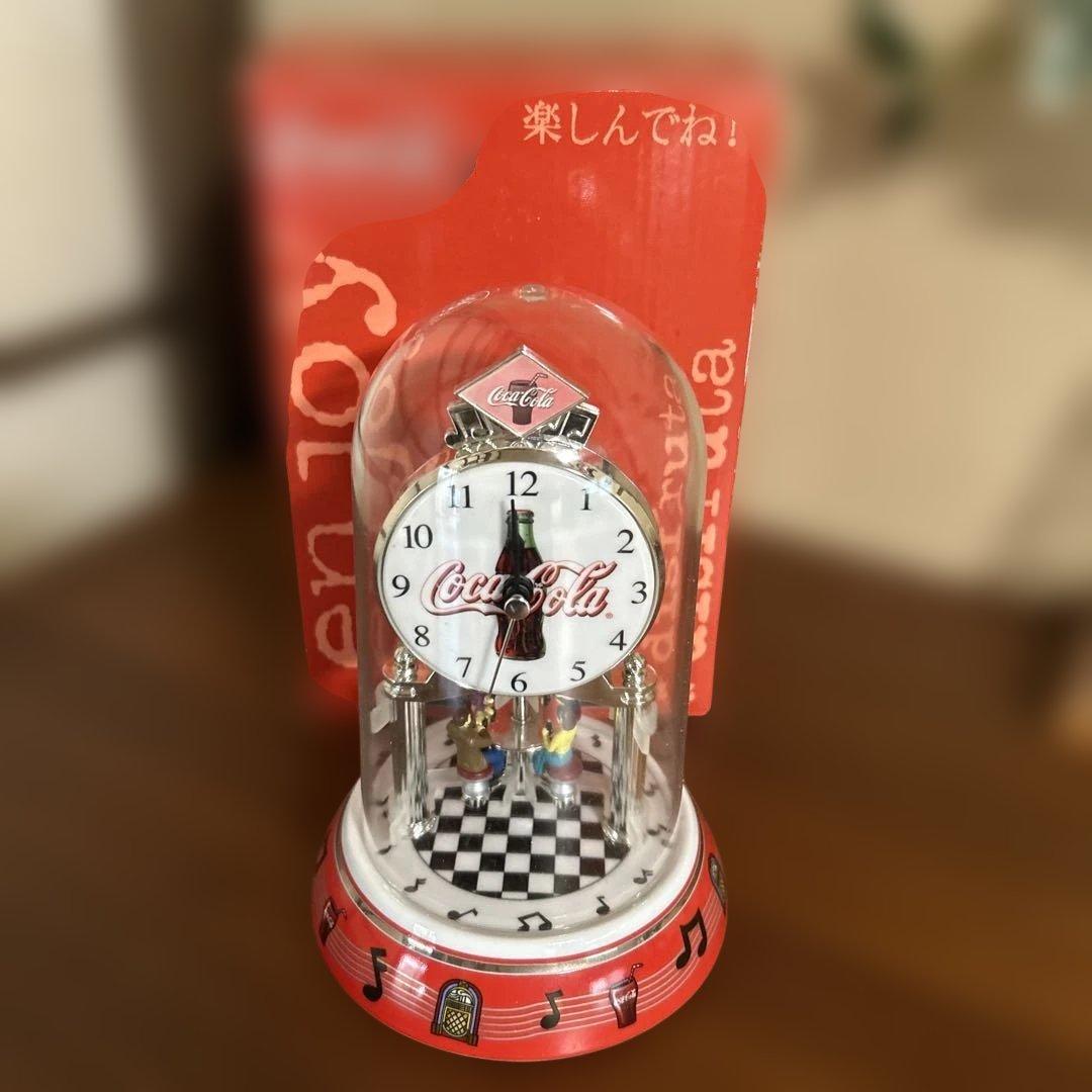 値下げ　Coca-Cola ドーム型置時計