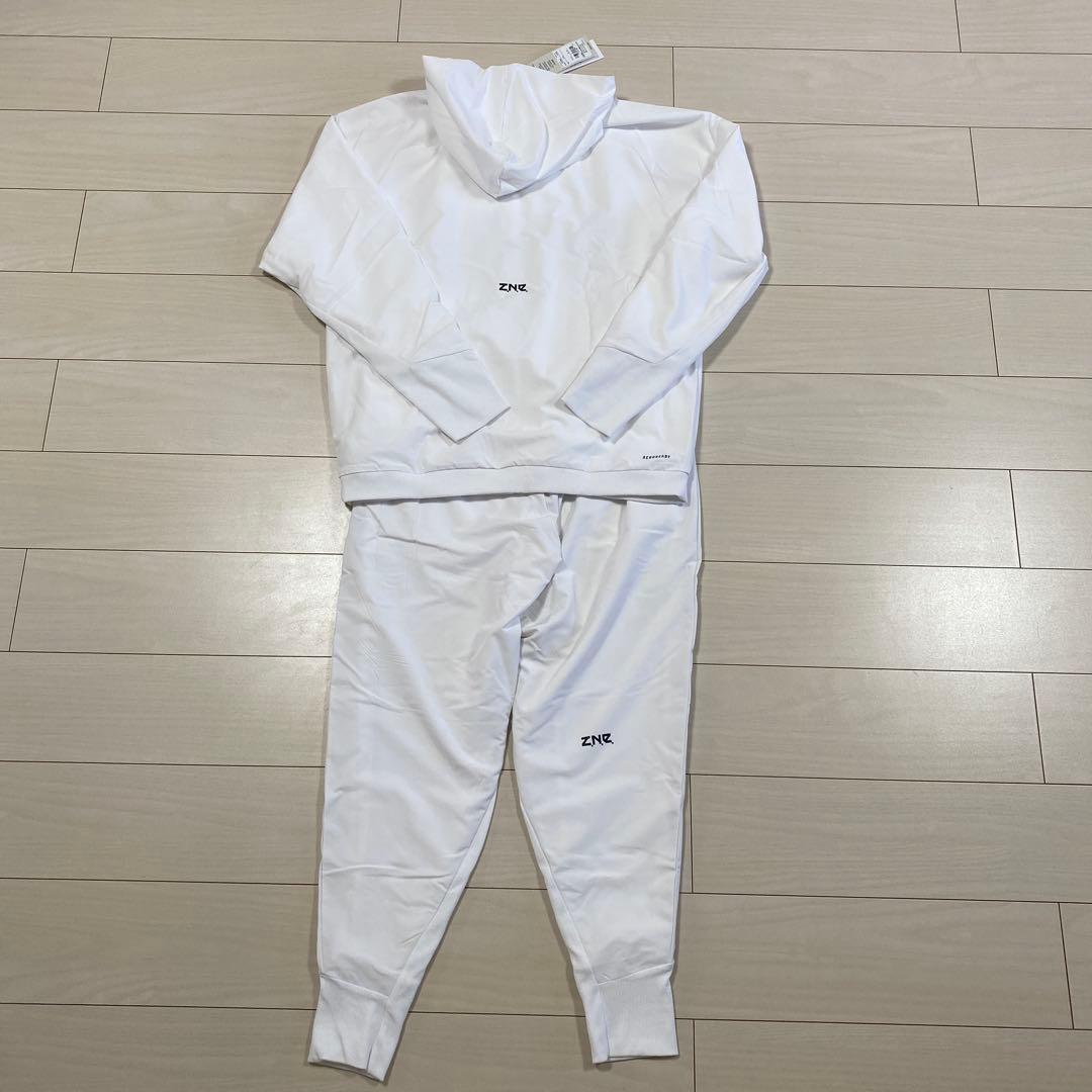 【タグ付き新品】adidas Z.N.E ウーブン　スウェット　上下セット　白