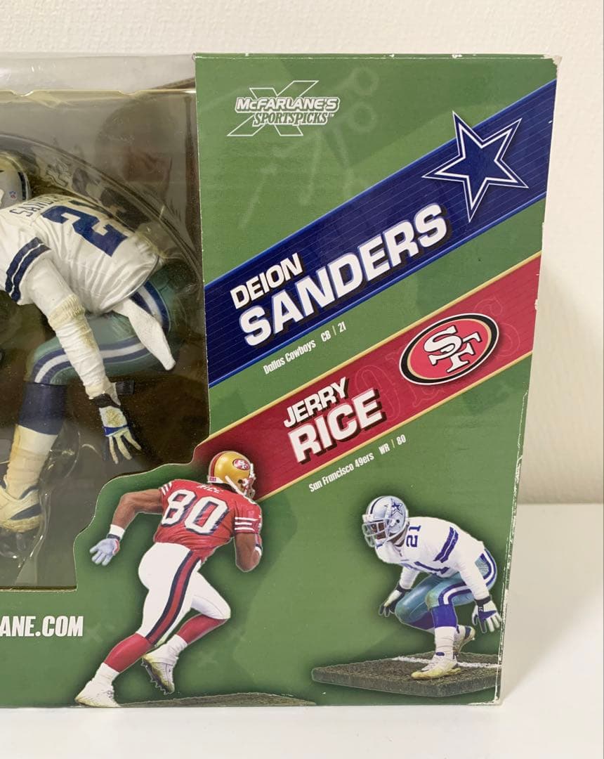 Mcfarlane マクファーレン NFLフィギュア ライス＆サンダース