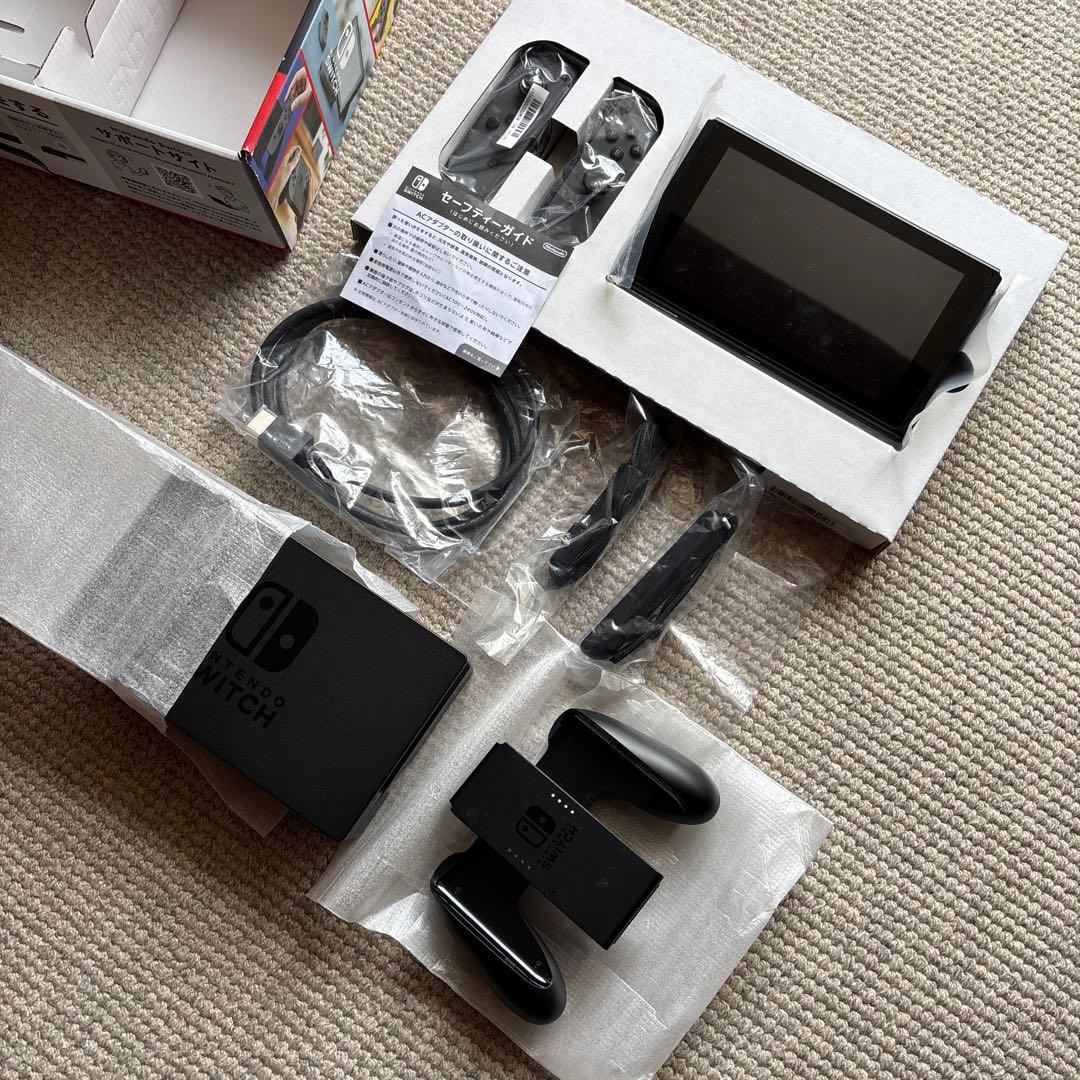 【ジャンク】Nintendo Switch 本体　充電不可