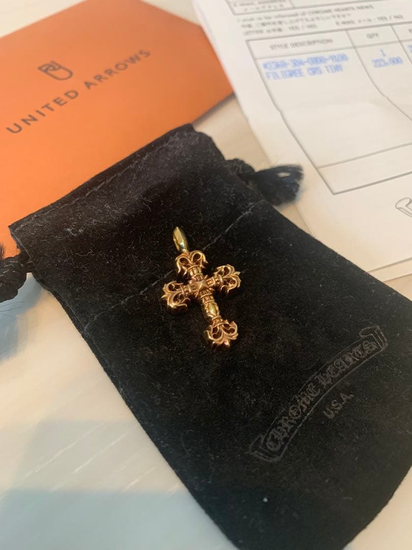 Chrome Hearts フィリグリークロスタイニー22k〜15日特別値下げ❗️