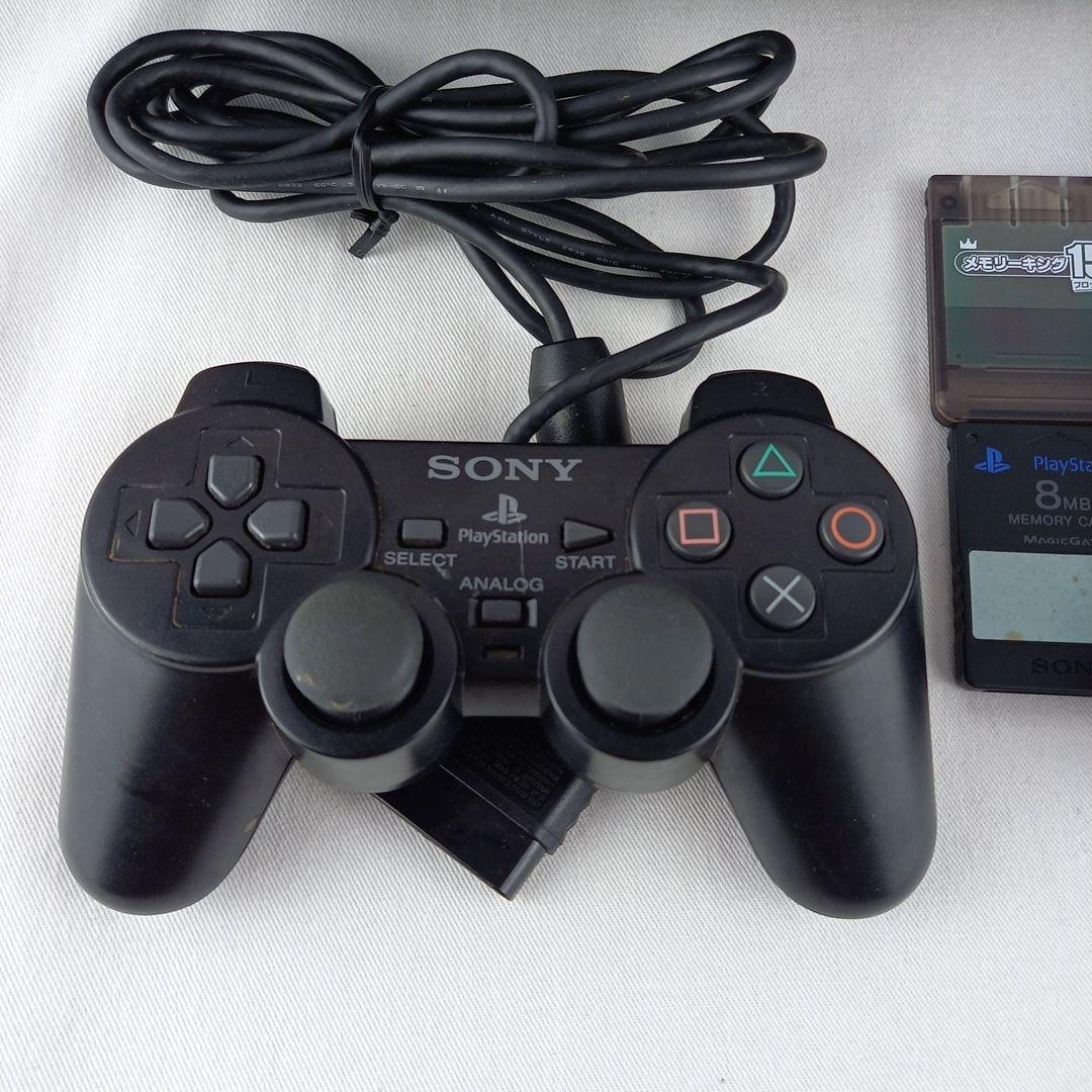 【動作確認済】すぐ遊べる PS2 SCPH-50000 ミッドナイトブラック