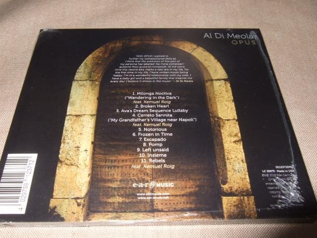 AL DI MEOLA,直筆サイン入り,アル・ディ・メオラ,新品